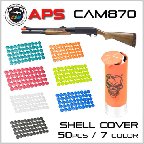 CAM Shell Plastic Cover 50pcs / 7 Color