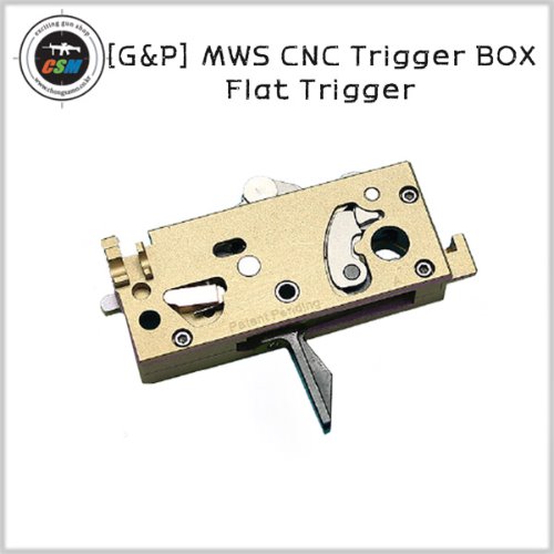 [G&amp;P] MWS CNC Trigger Box (Flat Trigger)