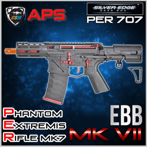 [APS] EBB PER MK7 / PER707 (퀵스프링체인지 양손용 실버엣지 CRS스톡 서바이벌 전동건)