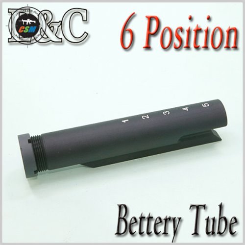 [E&amp;C] 6 position Battery Stock Tube / AEG