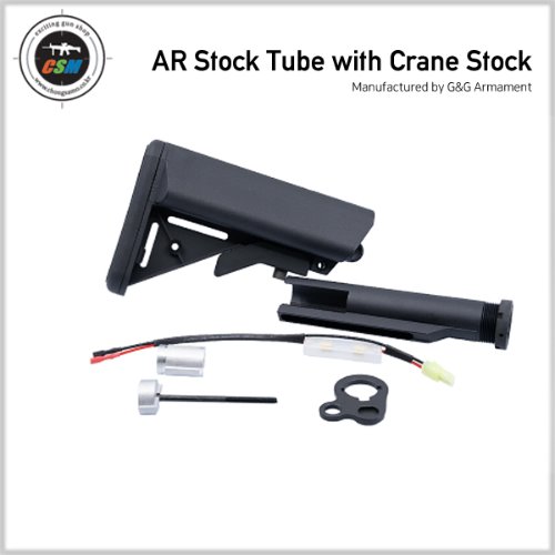 [G&amp;G] AR Stock Tube with Crane Stock
