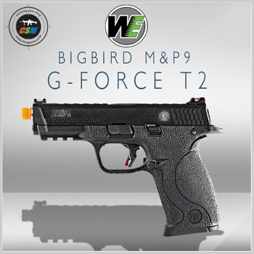 [WE] Big Bird M&amp;P9 G-Force T2 + 사은품패키지 (빅버드 지포드 가스권총)