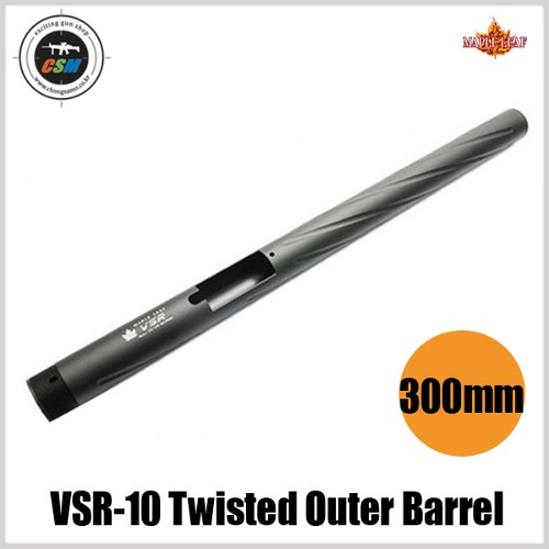 [Maple Leaf] VSR-10 Twisted Outer Barrel 435mm for inner barrel 300mm