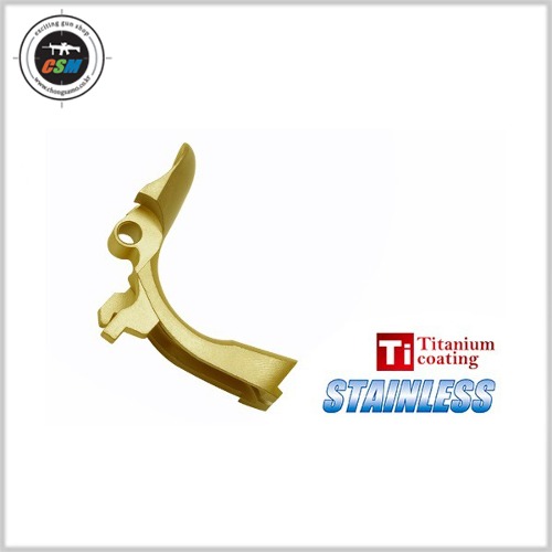 [가더] Stainless Grip Safety Silver For MARUI HI-CAPA (Titanium Gold) (하이카파 그립세이프티)