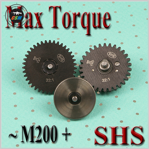 SHS Max Torque Gear set / Steel CNC