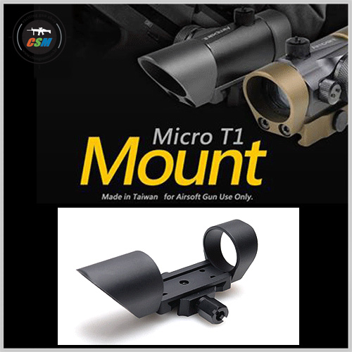 [T1마운트] Micro T1 Sunshade Mount ( Black ) 