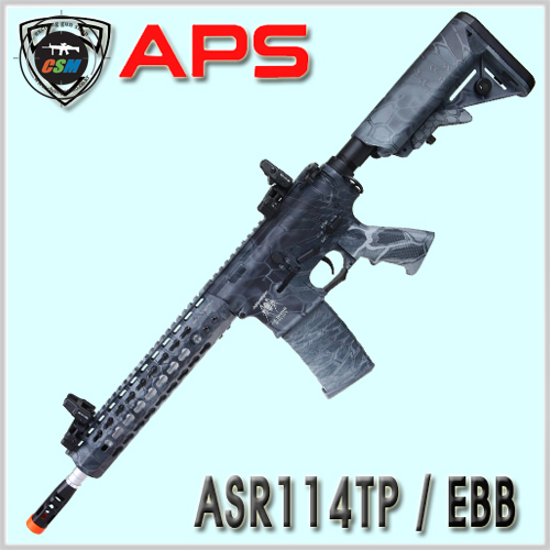 [APS] ASR114TP / EBB (키모드레일 풀메탈 전동블로우백 서바이벌 비비탄총)