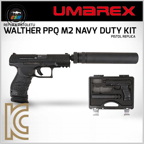 [VFC] UMAREX PPQ M2 Navy Duty Kit (우마렉스 가스블로우백 메탈 핸드건 비비탄총)