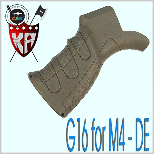 KING ARMS G16 Slim Pistol Grip for M4 Series - DE