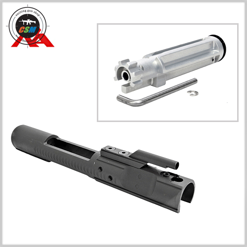 [라텍] RA-TECH Steel Bolt Carrier &amp; CNC NPAS Aluminum nozzle Set For VFC M4 GBBR