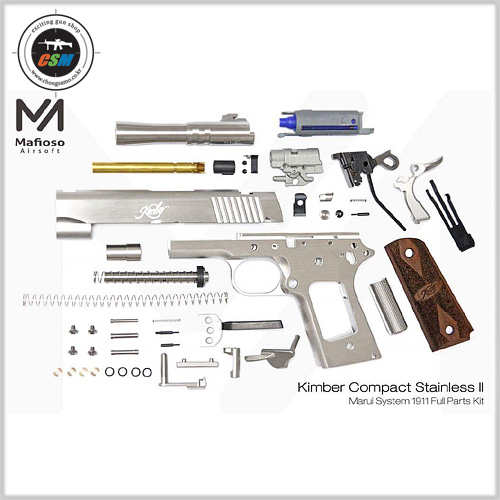 [Mafioso] Kimber Stainless II (Marui System 1911 Full Parts Kit)