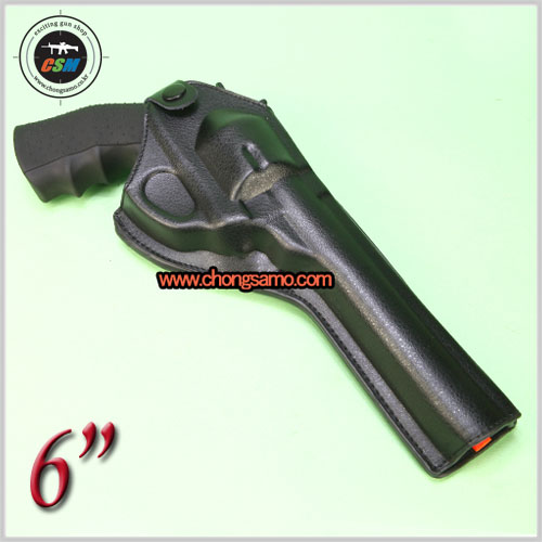 리볼버홀스터 6인치 (Artificial Leather Revolver Holster)