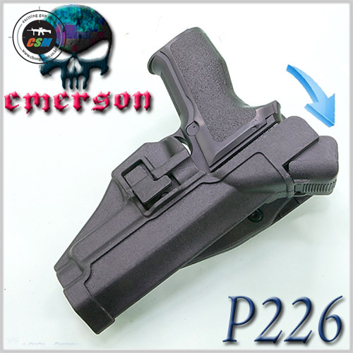 P226 Serpa Auto Lock Duty Holster / BK