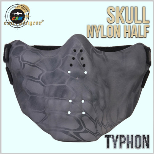 Skull Nylon Half Face Mask / TYP 