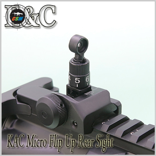 KAC Micro Rear Sight - 색상선택