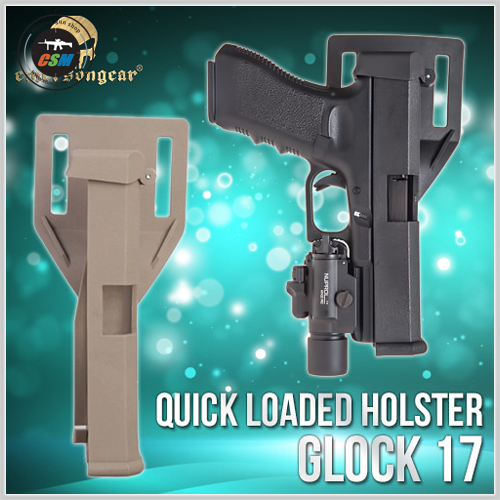 Quick Loaded Holster / Glock 17 - 색상선택