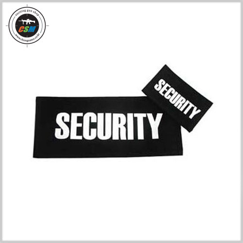 SECURITY Logo Patch-대