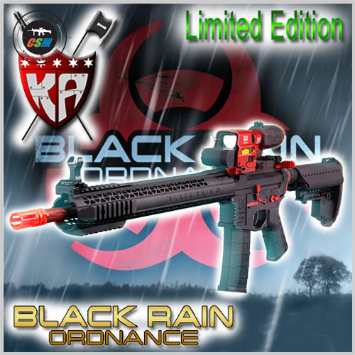 [King Arms] Black Rain AEG - Limited Edition (킹암스 전동건 블랙레인)