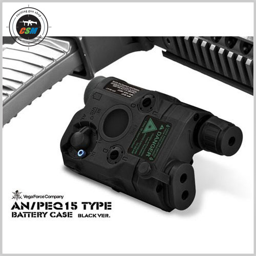 [레이저&amp;라이트] VFC AN/PEQ-15 Laser + LED조명기 - BK