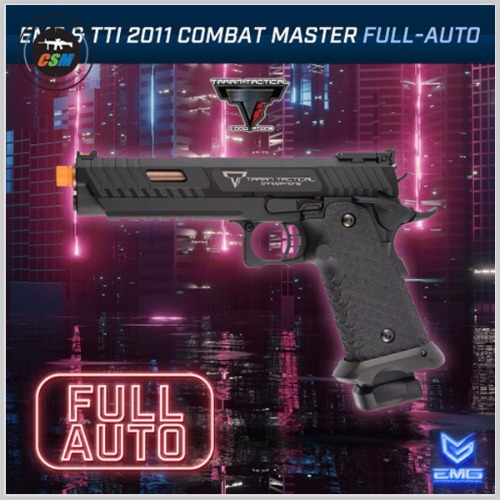 [WE / AW Custom] EMG TTI™ 2011 Combat Master + 사은품패키지 (단발/연발 풀메탈 존윅3)