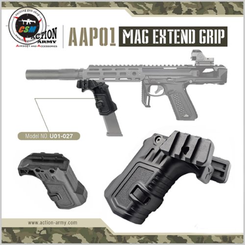 [액션아미] AAP-01 Mag Extend Grip (ACTION ARMY 연장그립)