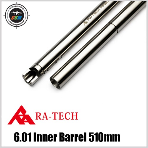 [라텍] RA-TECH Stainless Precision inner barrel 6.01 - 510MM (MARUI WE GHK 정밀바렐 이너바렐 가스소총)