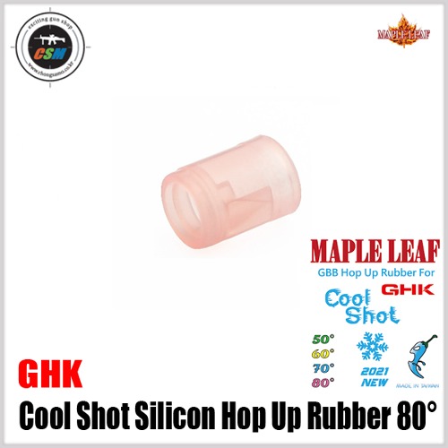 [메이플리프] Maple Leaf Cool Shot Silicone Hop Up Rubber for GHK 80도-핑크 쿨샷 실리콘 홉업고무 (가스소총용)