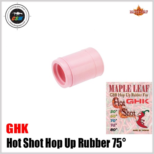 [메이플리프] Maple Leaf Hot Shot Hop Up Rubber for GHK 75도-핑크 핫샷 홉업고무 (가스소총용)