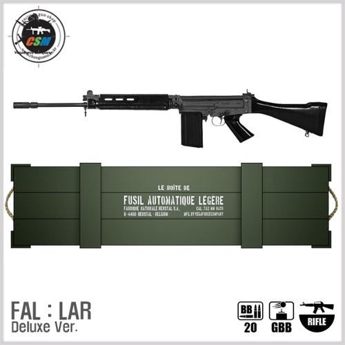 [VFC] FAL(LAR) GBBR DX Ver. Limited Edition + Wooden Case (스틸재질 NPAS탑재 한정판 가스블로우백)