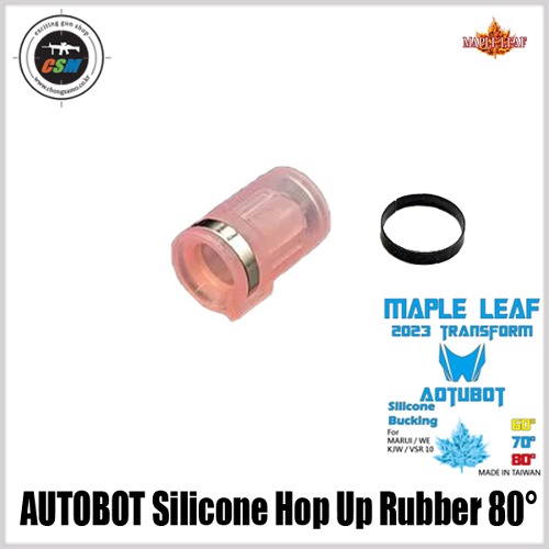 [메이플리프] Maple Leaf 2023 TRANSFORMERS AUTOBOT Silicon Hop Up Rubber 80도-핑크 오토봇 실리콘 홉업고무 (집탄성+사거리 극대화)