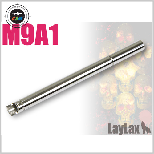 [라이락스] MARUI M9/M9A1 POWER BARREL 114.4mm(φ6.00mm 초정밀 베레타 파워바렐)