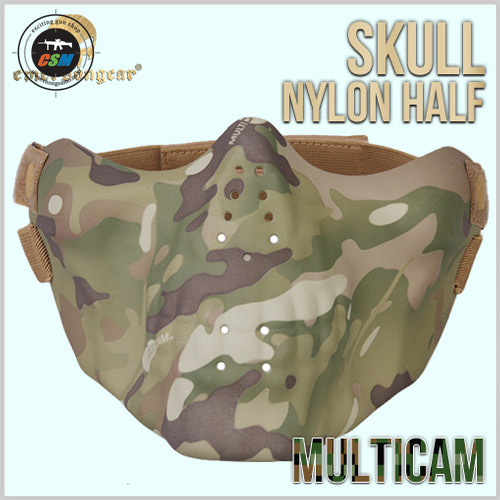 Skull Nylon Half Face Mask / MC 